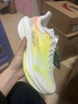 安踏馬赫4代pro丨運動(dòng)鞋男鞋訓練跑鞋中考緩震跑步鞋男 【馬赫4PRO V2】紙莎白/黃252-1 42 (男) 曬單實(shí)拍圖