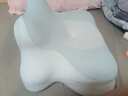 神氣小鹿夜貓護頸枕頭睡覺(jué)玩手機專(zhuān)用枕頭床頭靠墊多功能趴睡枕記憶棉枕芯 【多功能趴睡枕Pro-氧氣藍】新升級7A抗菌 單只 曬單實(shí)拍圖
