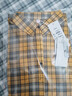 啄木鳥(niǎo)好棉格子長(cháng)袖襯衫女春秋2026新款小個(gè)子女裝襯衣設計感上衣 姜黃 2XL 建議125-135斤 曬單實(shí)拍圖