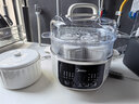 美的（Midea）電燉鍋電蒸鍋電燉盅隔水燉0涂層不銹鋼電火鍋多功能煮粥燕窩4.5L白瓷蒸燉一體輔食鍋MD-DZC2556 曬單實(shí)拍圖