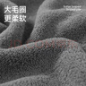 潔玉毛巾純棉110g新疆棉防臭5A抗菌毛巾柔軟吸水洗臉毛巾 2條裝 曬單實(shí)拍圖