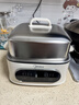 美的（Midea）電蒸鍋家用火鍋蒸煮燉涮多功能一體專(zhuān)用分體式 9.3L容量上蒸下煮 電鍋不銹鋼新款自營(yíng)ZGC232366 曬單實(shí)拍圖