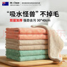 Mr Clean雙層加厚家務(wù)抹布30*40cm*3條清潔廚房超厚超細纖維抹布洗車(chē)擦車(chē) 曬單實(shí)拍圖