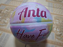 安踏（ANTA）兒童籃球5號青少年幼兒小學(xué)生室內外耐磨橡膠五號藍球 夢(mèng)幻粉5號 曬單實(shí)拍圖