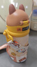 babycare兒童保溫杯嬰兒小松鼠寶寶1-3歲不銹鋼吸管水杯壺學(xué)生上學(xué)450ml 曬單實(shí)拍圖