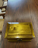 楠銘閣/金絲楠木陰沉木骨灰盒/高端烏木壽盒/四川小葉楨楠/榫卯土漆 明凈款（較少金絲） 34*23*23 曬單實(shí)拍圖