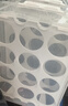 十色生活馬芬紙杯蛋糕包裝盒多層甜品臺打包盒瑪芬手提塑料收納箱運輸盒子 紙杯蛋糕手提盒【3層36孔】 曬單實(shí)拍圖