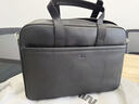 七匹狼（SEPTWOLVES）公文包男士頭層牛皮商務(wù)單肩斜挎大容量15.6英寸電腦手提包節日禮 曬單實(shí)拍圖