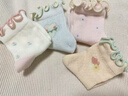 棉奇熊嬰兒襪子夏季薄款純棉網(wǎng)眼襪寶寶木耳邊夏天透氣短襪新生初兒薄襪 YW69-4雙【A類(lèi)棉 柔軟透氣】 1-3歲 -L碼 腳長(cháng)11-13cm 曬單實(shí)拍圖