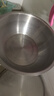 茶花304不銹鋼廚房專(zhuān)用湯盆菜盆加厚食品級材質(zhì)防摔洗菜盆面盆 20cm 曬單實(shí)拍圖