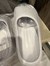 樸西新款EVA踩屎感厚底拖鞋女士居家室內情侶拖鞋男 灰色 42-43 曬單實(shí)拍圖