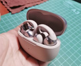 韶音（SHOKZ）OpenDots ONE動(dòng)鈦圈開(kāi)放式藍牙耳機耳夾式無(wú)線(xiàn)耳機藍牙跑步運動(dòng)耳機E310 星際白 曬單實(shí)拍圖