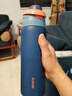 蘇泊爾（SUPOR）保溫杯 便攜男女士?jì)和瘜W(xué)生水杯子316L不銹鋼大容量 星際藍700ml 「一口雙飲+316L健康膽」 曬單實(shí)拍圖