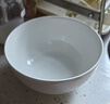 友來(lái)福陶瓷碗白瓷中式小碗家用4.5英寸米飯碗喝湯碗面碗套裝6只裝 曬單實(shí)拍圖