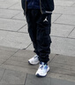 Jordan耐克AJ童裝兒童長(cháng)褲男童秋冬加絨運動(dòng)休閑褲工裝褲多口袋褲子 曬單實(shí)拍圖