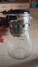 天喜（TIANXI）茶壺玻璃泡茶壺耐熱茶具飄逸杯家用泡茶器茶水分離杯1000ml 曬單實(shí)拍圖