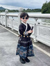 G.duck漢服男童春秋款兒童裝明制古裝演出服寶寶中國風(fēng)俠客飛魚(yú)服唐裝套 紅色 90 （建議寶寶10-12公斤 24-36 曬單實(shí)拍圖