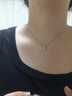 新款老銀鳯祥999純銀小方磚項鏈女2026氣質(zhì)輕奢小眾設計感鎖骨鏈 999足銀小方磚升級款一條 90的 曬單實(shí)拍圖
