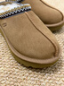 UGG春季新款女士舒適時(shí)尚純色平底塔斯曼2.0一腳蹬休閑鞋 1174470 CHE | 栗色 36 曬單實(shí)拍圖
