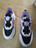 安踏（ANTA）兒童運動(dòng)鞋女小童能量環(huán)11跑步鞋26年春季夜光科技犟彈跑鞋 黑/安踏白/淺鳶紫-5 32 曬單實(shí)拍圖