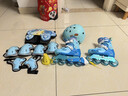 樂(lè )秀gt4輪滑鞋兒童男女童初學(xué)者溜冰鞋鎖輪可調節專(zhuān)業(yè)中小學(xué)課滑冰鞋 26款冰青藍k5套裝 全新4大升級 S （適合腳碼28-31碼）|4碼可調 曬單實(shí)拍圖