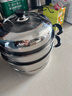 蘇泊爾SUPOR 蒸鍋真味鮮不銹鋼雙層復底28cm蒸魚(yú)鍋加高鍋蓋蒸籠EZ28BS04 曬單實(shí)拍圖