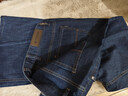 杉杉（FIRS）四面彈力男裝牛仔褲男2026春季新款水洗商務(wù)通勤中青年長(cháng)褲子303 深藍 33 曬單實(shí)拍圖