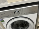 東芝（TOSHIBA）玉兔2.0高奢版滾筒洗衣機10公斤大容量全自動(dòng)家用 UFB超微泡 智投銀離子除菌 純平全嵌DG-10T183BW 曬單實(shí)拍圖