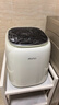 小吉（MINIJ）內衣洗衣機1kg母嬰洗衣機洗烘一體高洗凈比智能投放U20-MD 曬單實(shí)拍圖