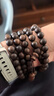 善典越南芽莊奇楠沉香手串男士108顆真品沉水級天然文玩佛念珠手鏈女 【素珠款】8mm奇楠沉香沉水級 曬單實(shí)拍圖