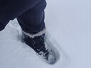 雪中飛雪地靴男2025冬季新款加絨加厚保暖棉鞋戶(hù)外休閑棉鞋 黑武士 43 曬單實(shí)拍圖