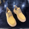 Jeep吉普馬丁靴男春季新款低幫英倫風(fēng)潮流休閑皮鞋防滑工裝大黃靴子男 土黃【四季款】 標準運動(dòng)鞋碼 41 曬單實(shí)拍圖