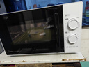 美的（Midea）微波爐烤箱一體機一級能效家用平板式900W變頻不銹鋼內膽23升機械旋鈕簡(jiǎn)單操作解凍C231 曬單實(shí)拍圖
