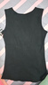 宜而爽【100%純棉】女士吊帶純色圓領(lǐng)舒適背心女無(wú)袖打底內搭上衣可外穿 曬單實(shí)拍圖