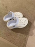 QYCKABY洞洞鞋女款夏季外穿2026新款厚底足弓支撐eva防滑防臭涼拖鞋女士 白藍cute小狗【足弓支撐】 38 -39標準碼（內長(cháng)245MM） 曬單實(shí)拍圖