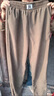 春秋休閑褲新款高腰寬松哈倫褲大碼寬松顯瘦長(cháng)褲薄款顯瘦松緊腰圍 卡其色 2XL 建議100-115斤 曬單實(shí)拍圖