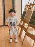 G.duck小黃鴨童裝男童夏季套裝薄款一歲寶寶衣服嬰幼兒童polo衫短褲夏裝 灰色 80 尺碼建議6-9個(gè)月14-20斤cm 曬單實(shí)拍圖