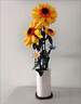 赟婭永生向日葵太陽(yáng)花束拼裝積木節日插花擺件送朋友生日禮物 浪漫太陽(yáng)花【821顆?！?曬單實(shí)拍圖
