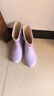 回力雨鞋女時(shí)尚成人女士中筒雨靴防水鞋輕便防滑膠鞋HXLO13 紫色 36 曬單實(shí)拍圖