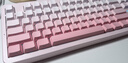 邁從（MCHOSE）G87 V2旋鈕無(wú)線(xiàn)機械鍵盤(pán)電競游戲客制化有線(xiàn)/藍牙三模87鍵配列g(shù)asket結構全鍵熱插拔筆記本辦公 G87 V2 霧桃漸變 快金軸 曬單實(shí)拍圖
