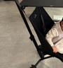 小虎子口袋推車(chē)輕便折疊嬰兒推車(chē)兒童寶寶溜娃神器可登機推車(chē)T18炭黑色 曬單實(shí)拍圖