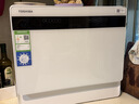 東芝（TOSHIBA）【白珍珠Z5Pro】臺式洗碗機一級水效 5+1套可壁掛臺面小型 銀離子UV除菌 鍋碗同洗 母嬰級四星消毒 曬單實(shí)拍圖