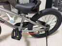 優(yōu)貝（RoyalBaby）易騎表演車(chē)兒童自行車(chē)男孩童車(chē)女孩中大童男童單車(chē) 18寸北極銀 曬單實(shí)拍圖