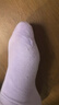 棉滿(mǎn)滿(mǎn)襪子女士100%純棉短襪10A抗菌防臭透氣船襪低幫短筒襪春夏8雙裝玖 曬單實(shí)拍圖