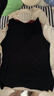 ubras26新款寬肩帶吊帶背心女上衣帶胸墊內衣免穿文胸t恤內搭 U領(lǐng)-黑色 L 曬單實(shí)拍圖