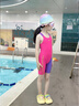 浩沙（hosa）【FINA認證】泳衣兒童女連體五分專(zhuān)業(yè)游泳訓練女童青少年競速泳裝 曬單實(shí)拍圖