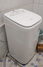 海爾（Haier）迷你波輪全自動(dòng)洗衣機 3KG小型嬰兒內衣洗 高溫除菌 租房一人 家用家電補貼XQBM30-R368 曬單實(shí)拍圖