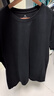 布先生春夏季短袖T恤男士純棉小白T純色內搭打底衫 黑色 2XL(185) 曬單實(shí)拍圖