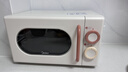 美的（Midea）國家補貼小滋味奶油風(fēng)單微波爐小型家用20L變頻五檔一級能效800瓦速熱均勻加熱易清潔轉盤(pán)式 M2H1 云朵系列 曬單實(shí)拍圖
