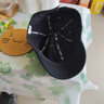 NKADDS短帽檐帽子男ins夏季鴨舌帽潮牌防曬休閑透氣百搭男士遮陽(yáng)棒球帽 5cm純色-黑色 均碼 曬單實(shí)拍圖